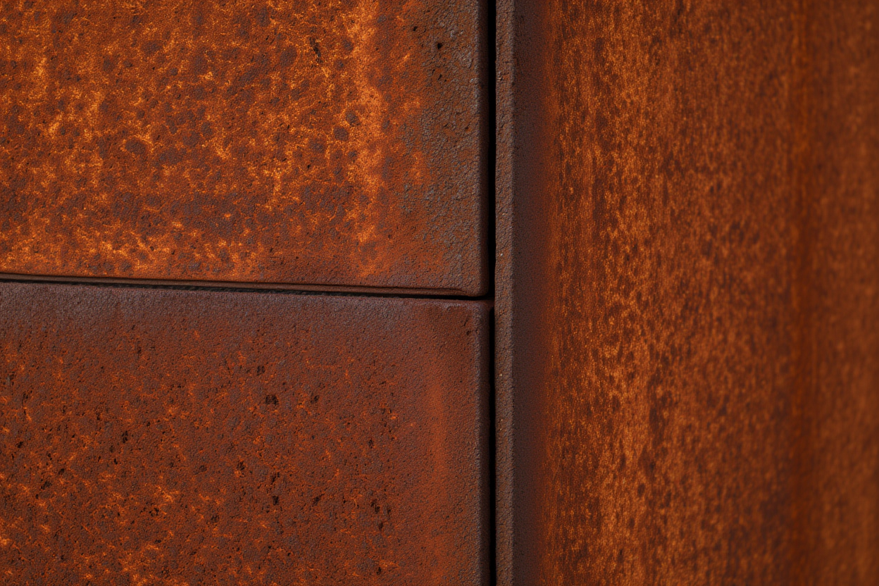 Rusted metal texture